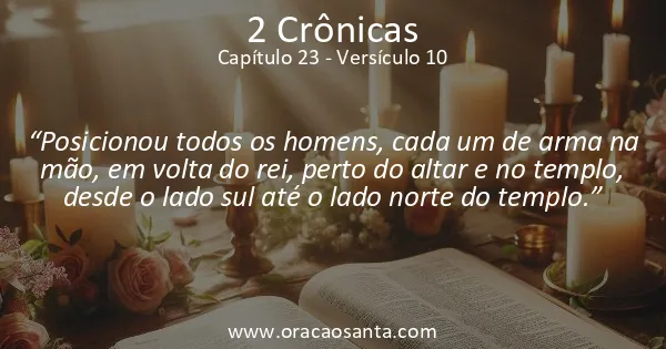 2 Crônicas 23:10
