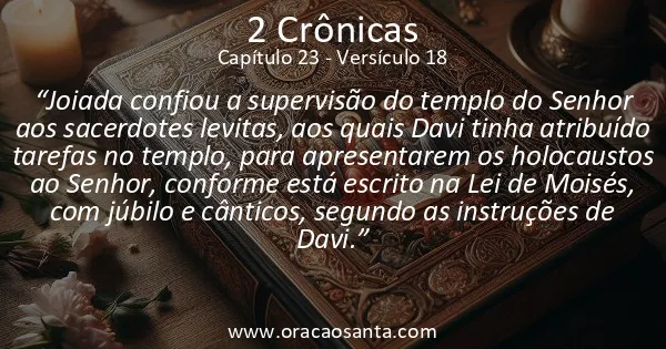 2 Crônicas 23:18