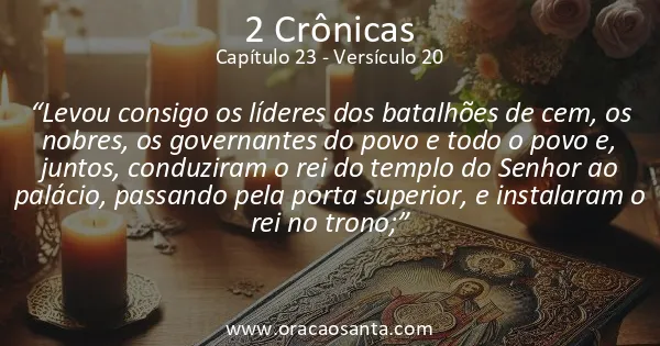 2 Crônicas 23:20