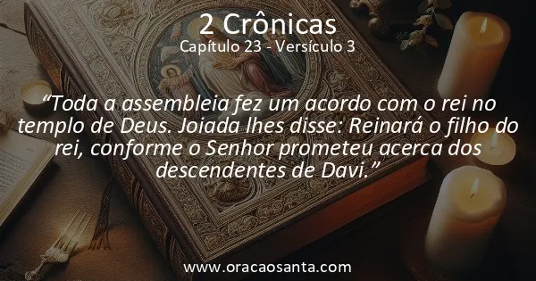 2 Crônicas 23:3