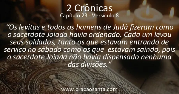 2 Crônicas 23:8