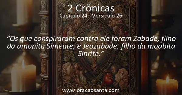 2 Crônicas 24:26