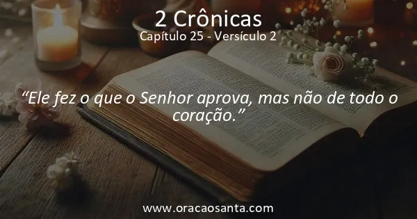 2 Crônicas 25:2
