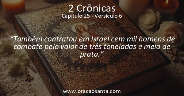 2 Crônicas 25:6