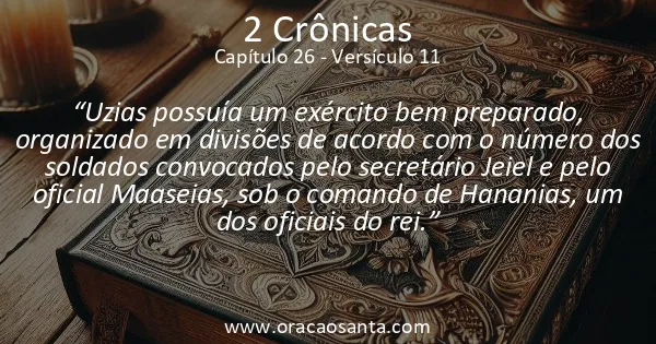 2 Crônicas 26:11