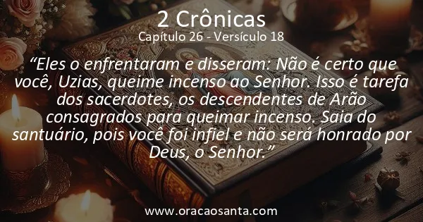 2 Crônicas 26:18