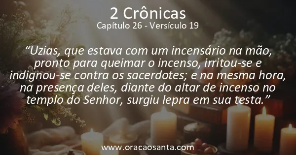 2 Crônicas 26:19