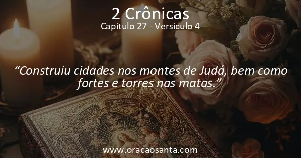 2 Crônicas 27:4