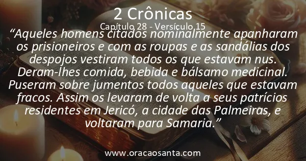 2 Crônicas 28:15