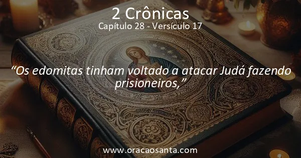 2 Crônicas 28:17