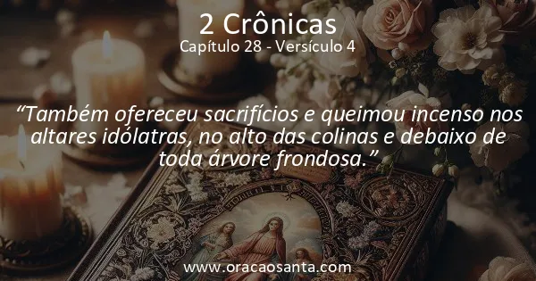 2 Crônicas 28:4
