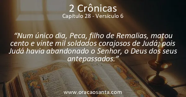2 Crônicas 28:6