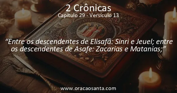 2 Crônicas 29:13
