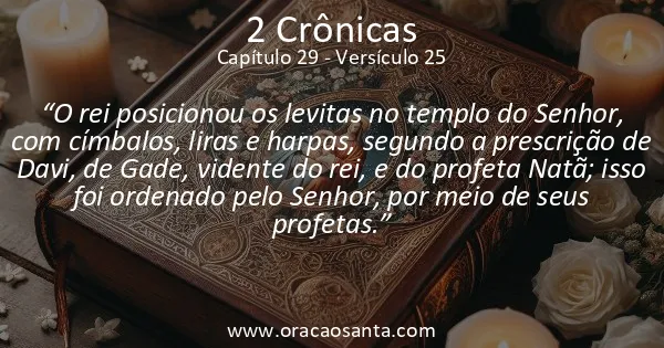 2 Crônicas 29:25