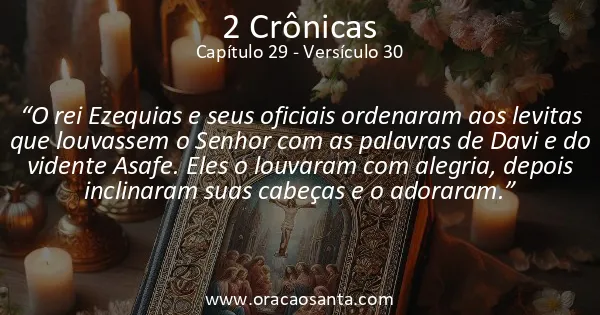 2 Crônicas 29:30