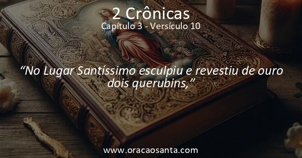 2 Crônicas 3:10