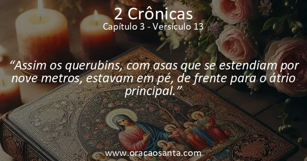 2 Crônicas 3:13