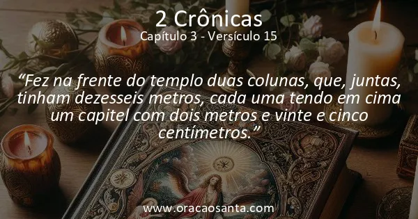2 Crônicas 3:15