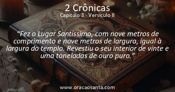 2 Crônicas 3:8