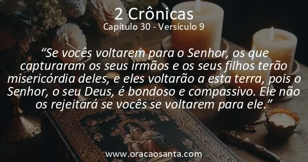 2 Crônicas 30:9