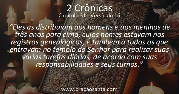 2 Crônicas 31:16