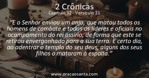 2 Crônicas 32:21