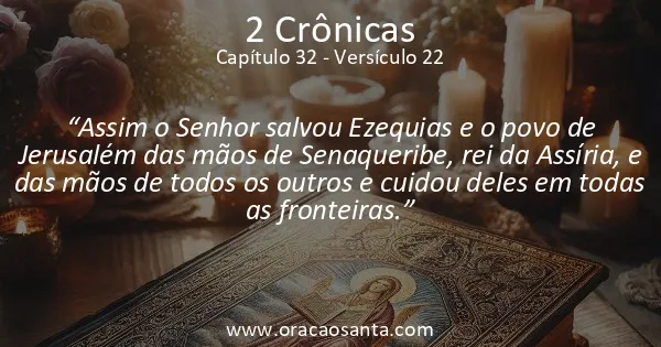 2 Crônicas 32:22