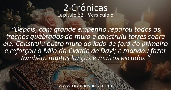 2 Crônicas 32:5