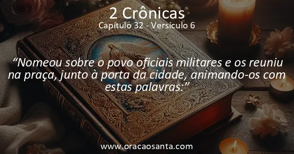 2 Crônicas 32:6