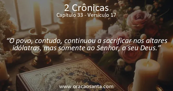 2 Crônicas 33:17