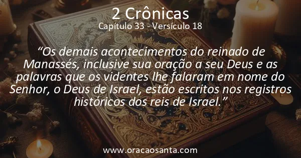 2 Crônicas 33:18