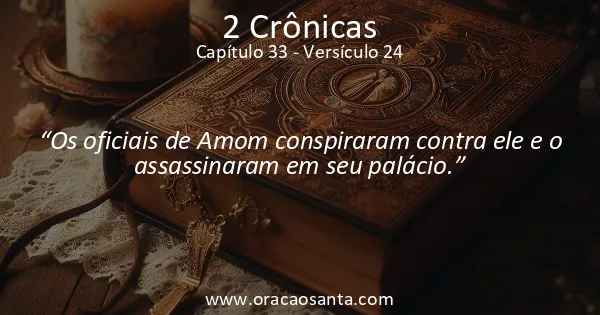 2 Crônicas 33:24
