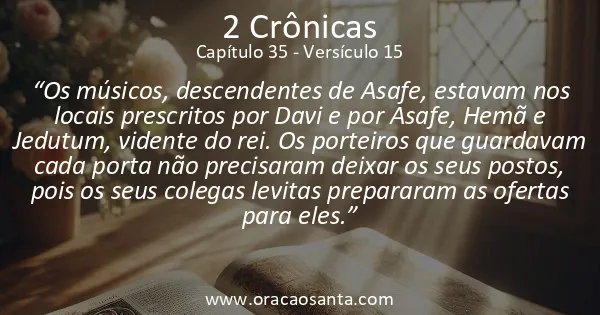 2 Crônicas 35:15