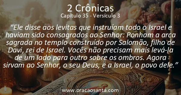 2 Crônicas 35:3
