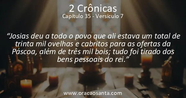 2 Crônicas 35:7
