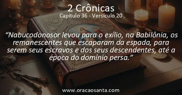 2 Crônicas 36:20