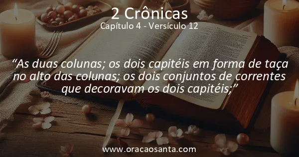 2 Crônicas 4:12