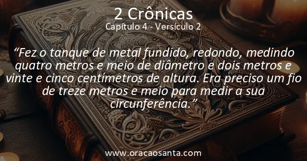 2 Crônicas 4:2