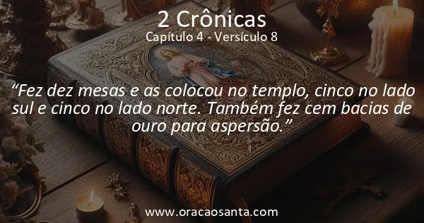 2 Crônicas 4:8