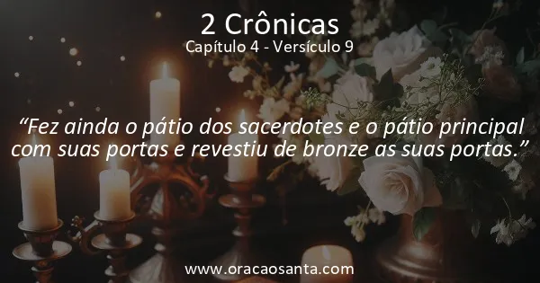 2 Crônicas 4:9