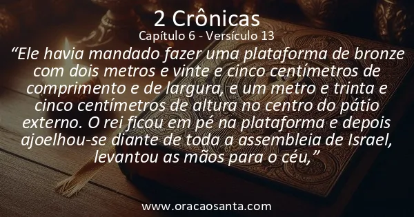 2 Crônicas 6:13