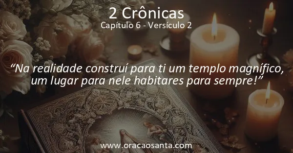 2 Crônicas 6:2