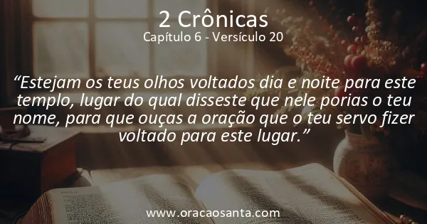 2 Crônicas 6:20