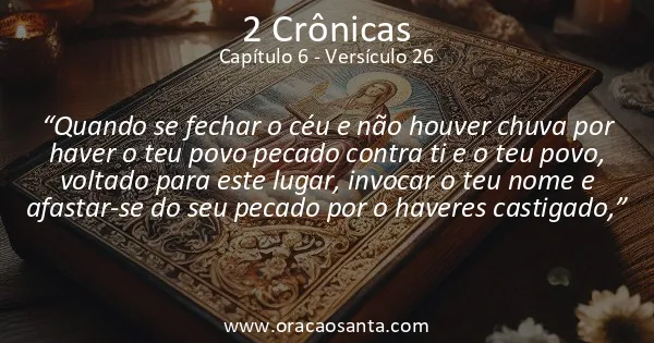 2 Crônicas 6:26