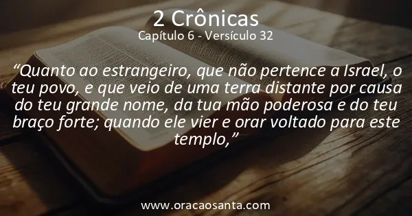 2 Crônicas 6:32