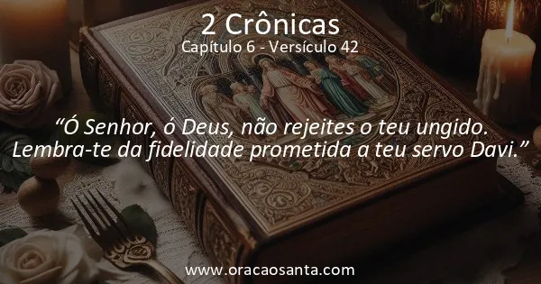 2 Crônicas 6:42
