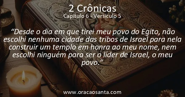 2 Crônicas 6:5