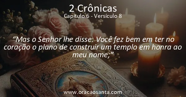 2 Crônicas 6:8