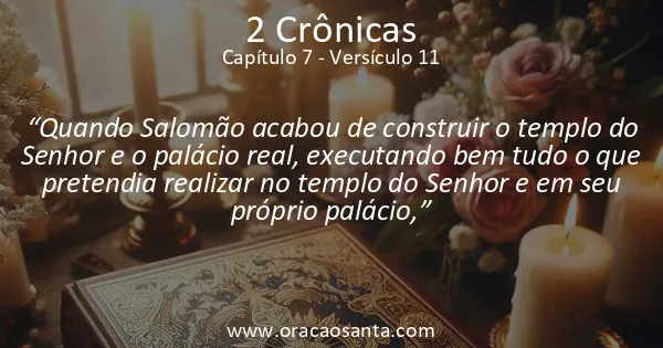 2 Crônicas 7:11