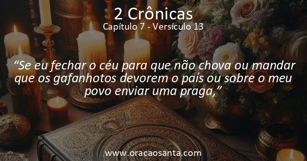 2 Crônicas 7:13